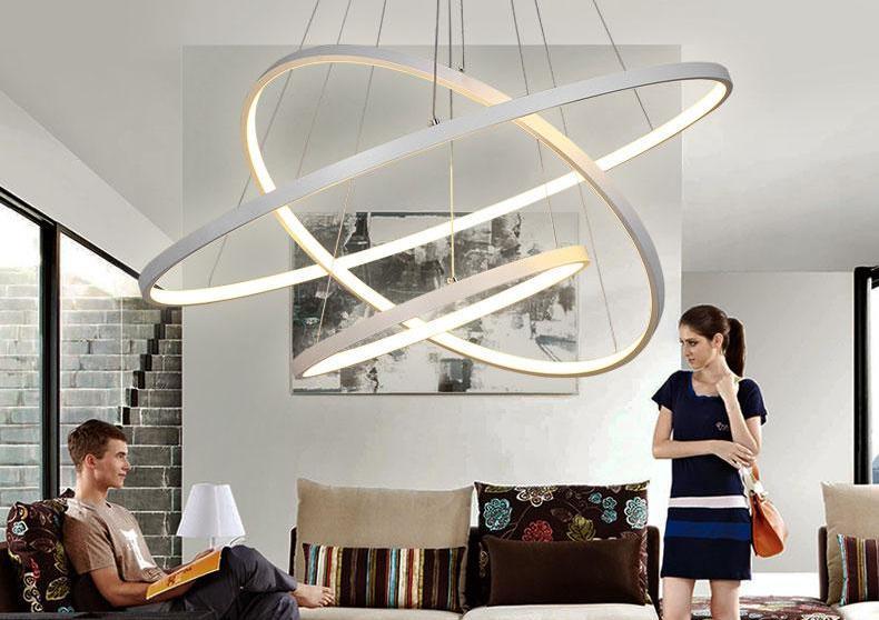 Indoor Modern Circular Ring Chandelier