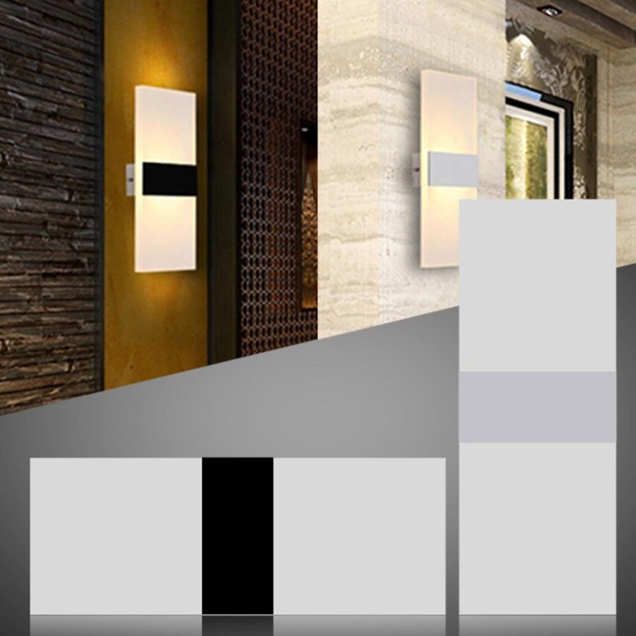 Modern Strip Acrylic LED Wall Lamp