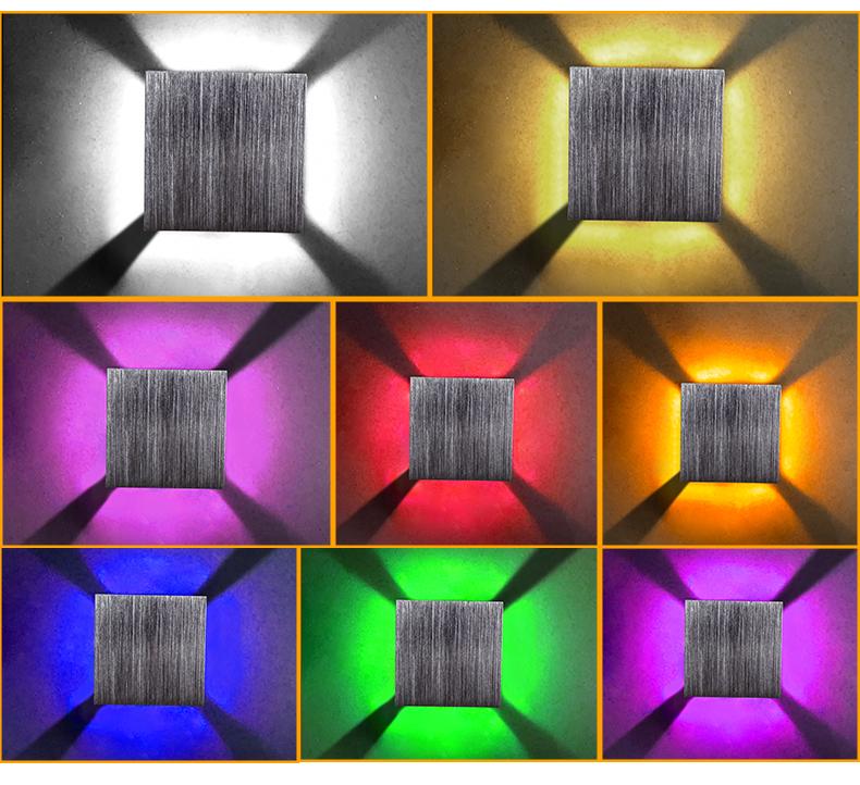 Modern LED Cube Box Wall Lamp